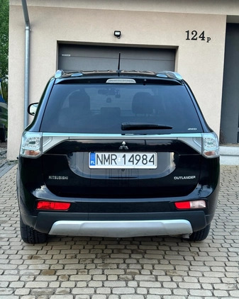 Mitsubishi Outlander cena 65000 przebieg: 148080, rok produkcji 2015 z Mrągowo małe 56